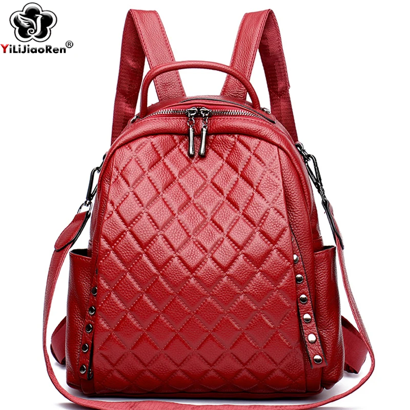 Interior Design Women - Ransel Kulit Asli Tas Bahu Wanita