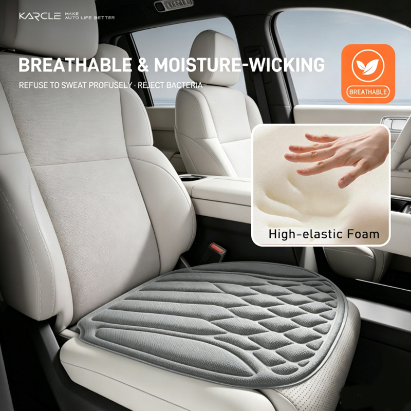 Interior Design Grid - Pelindung Jok Mobil Busa 3D Universal,