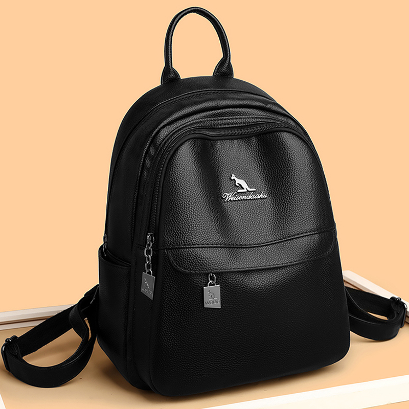 Interior Design Women - Tas bahu wanita, ransel kulit kapasitas