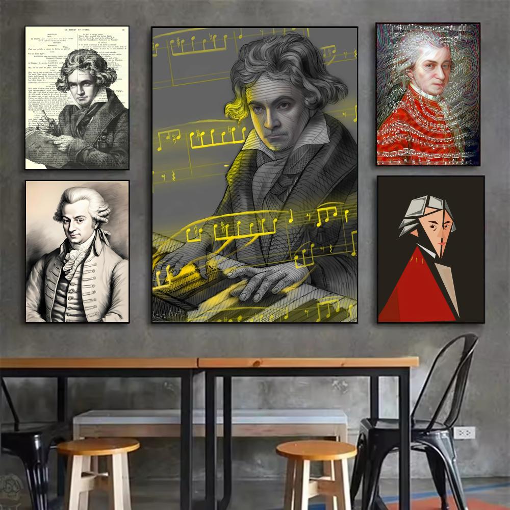Poster Musik Klasik M-Mozart S - Interior Design Ideas ulasan dan harga