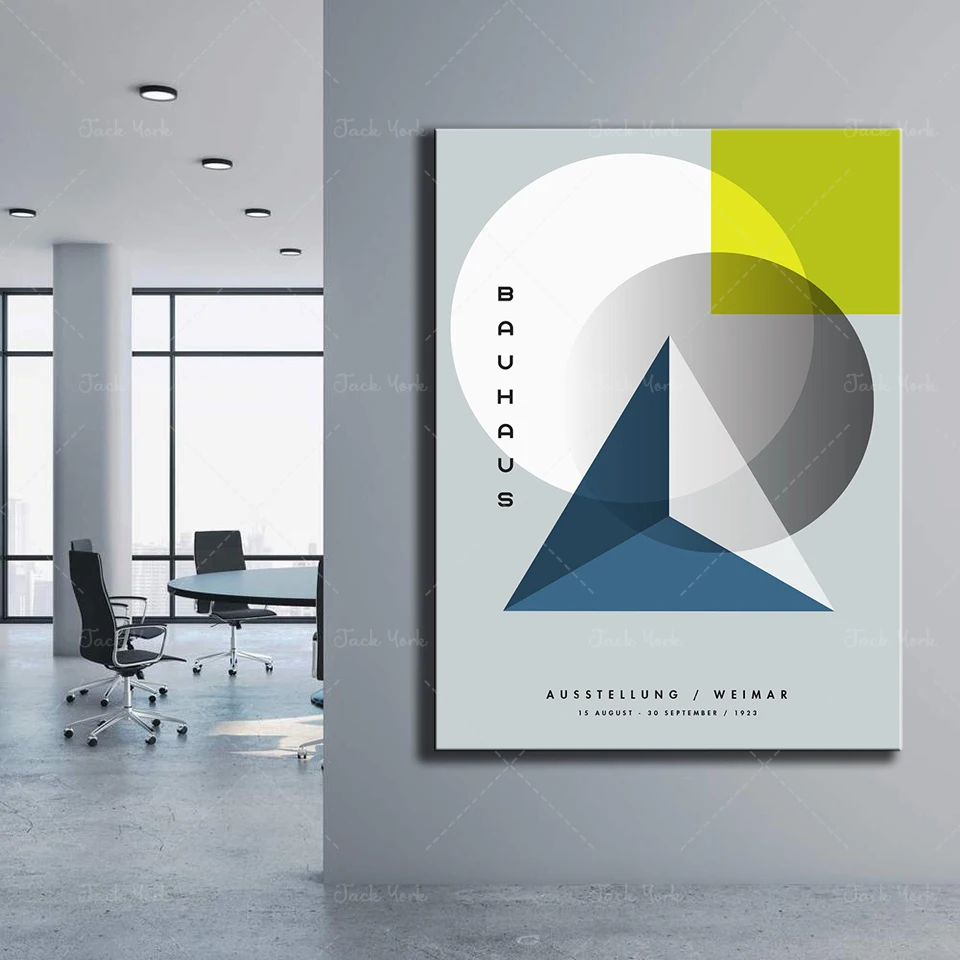 Poster Pameran Bauhaus Weimar  - Interior Design Exhibition ulasan dan harga