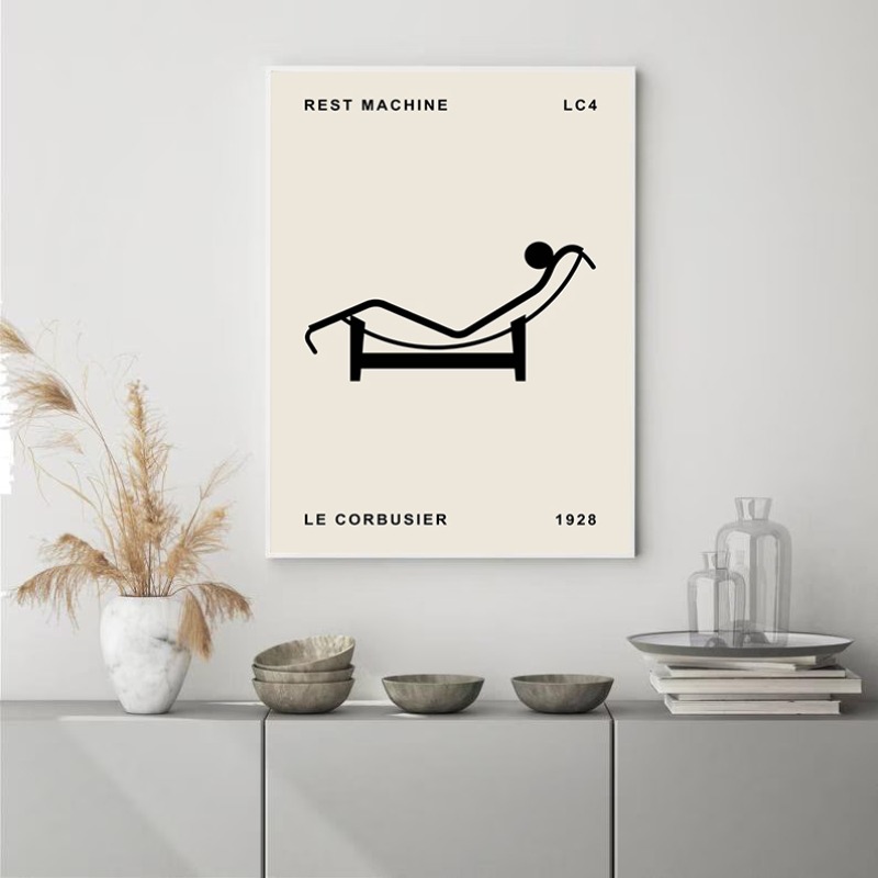 Poster Arsitektur Abstrak Desa - Interior Design Ideas ulasan dan harga