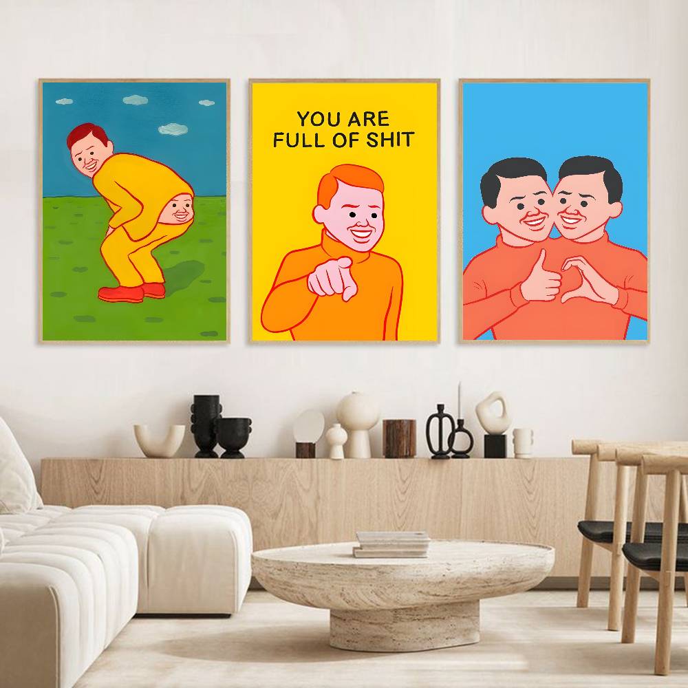 Poster Seni Joan Cornella Tanp - Abstract Canvas Set ulasan dan harga