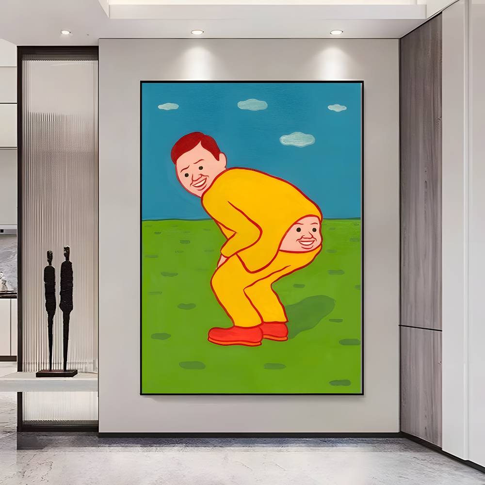 Poster Seni Joan Cornella Tanp - Abstract Canvas Set ulasan dan harga