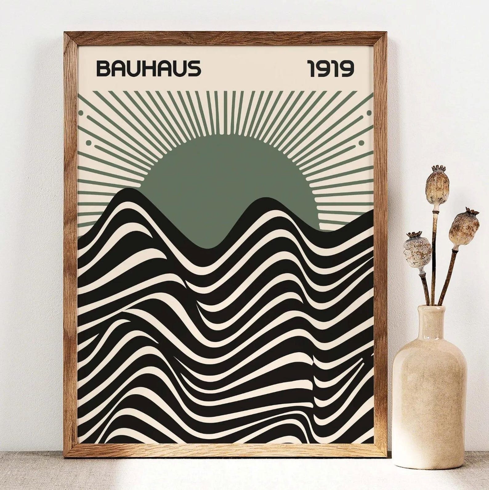 3 Buah/Set Poster Seni Dinding - Abstract Canvas Set ulasan dan harga