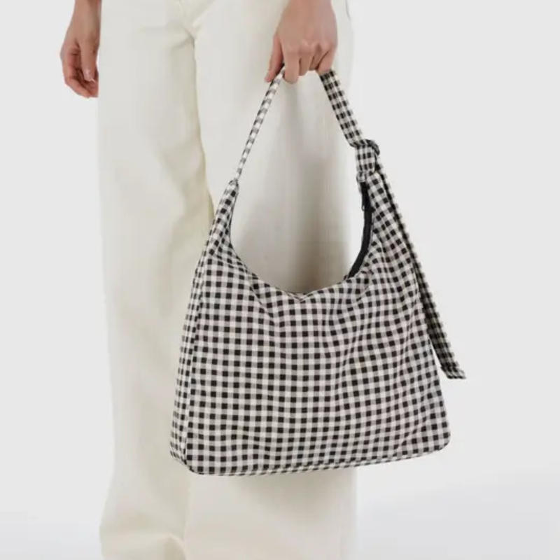 Tas Bahu Kotak-kotak Desainer, - Interior Design Grid ulasan dan harga