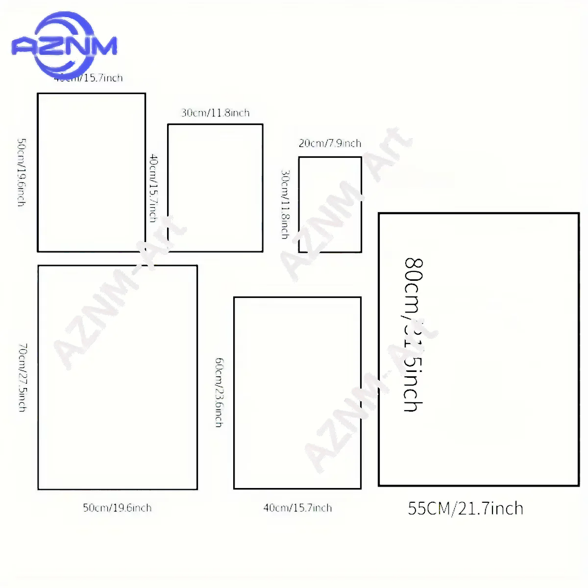 1/2 Buah Set Cetakan Seni Abst - Abstract Canvas Set ulasan dan harga