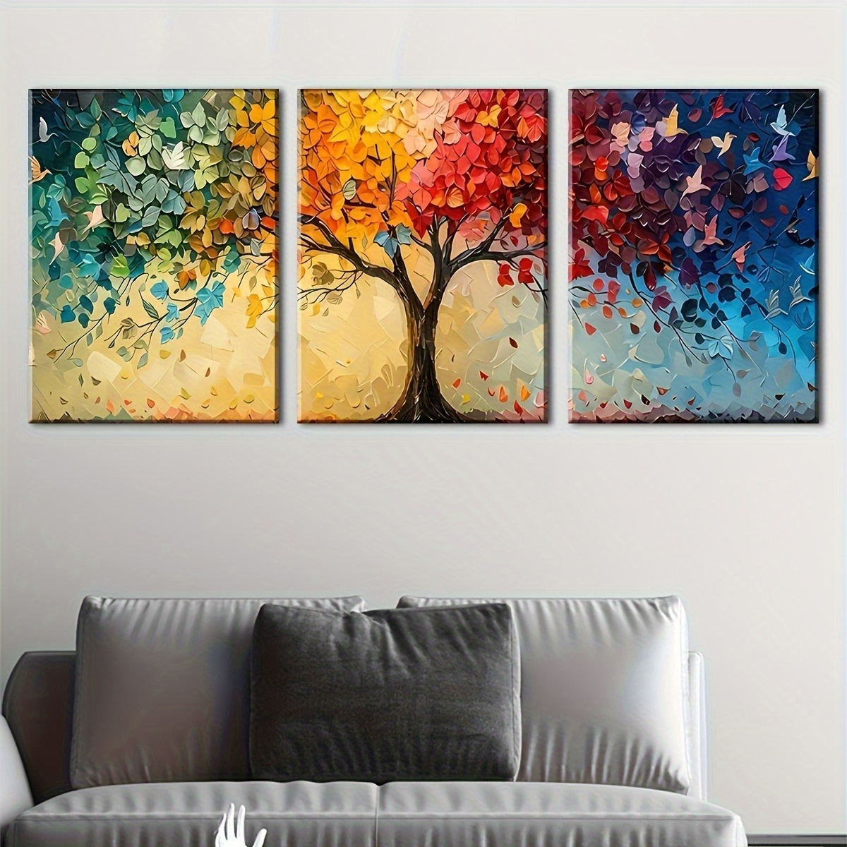 3 Buah/Set Seni Dinding Kanvas - Abstract Canvas Set ulasan dan harga