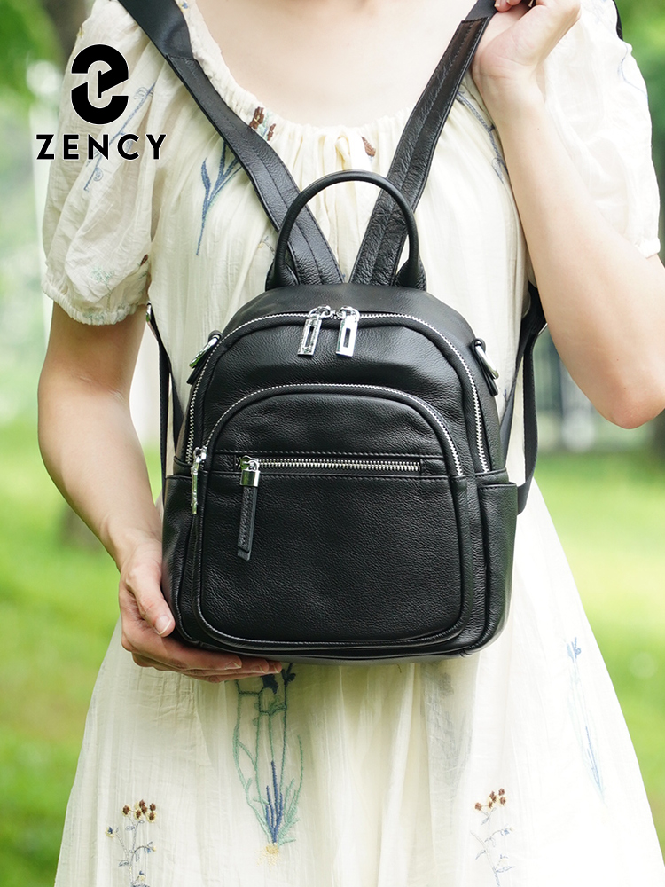 Zency Ransel Kecil Kulit Asli  - Interior Design Women ulasan dan harga