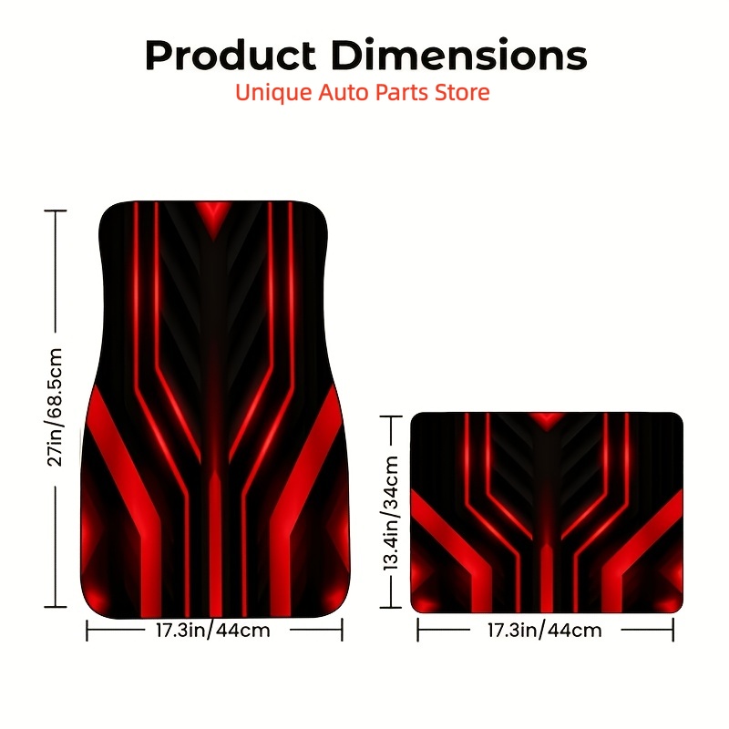 Karpet Lantai Mobil 4pcs, Baha - Interior Design Visualizer ulasan dan harga