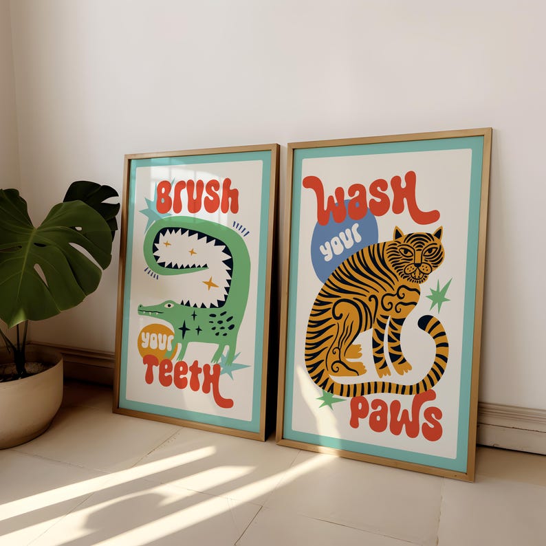 2pcs/set Lukisan Kanvas Kamar  - Abstract Canvas Set ulasan dan harga